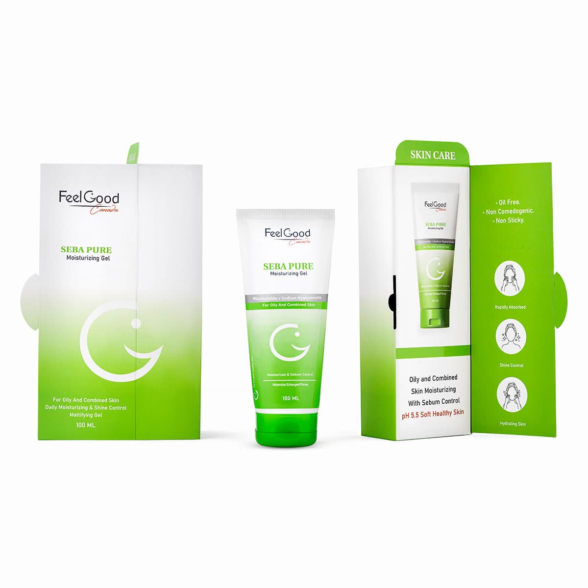 FeelGood Seba Pure Moisturizing Gel for Oily Skin 100ml
