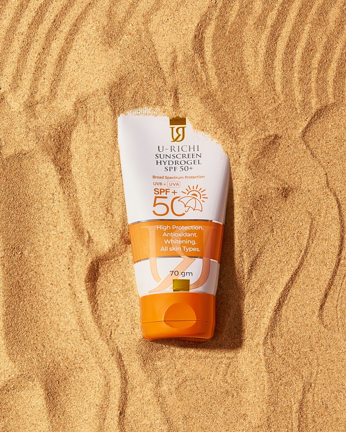 U-Richi Sunscreen Hydrogel SPF50+ 70ml
