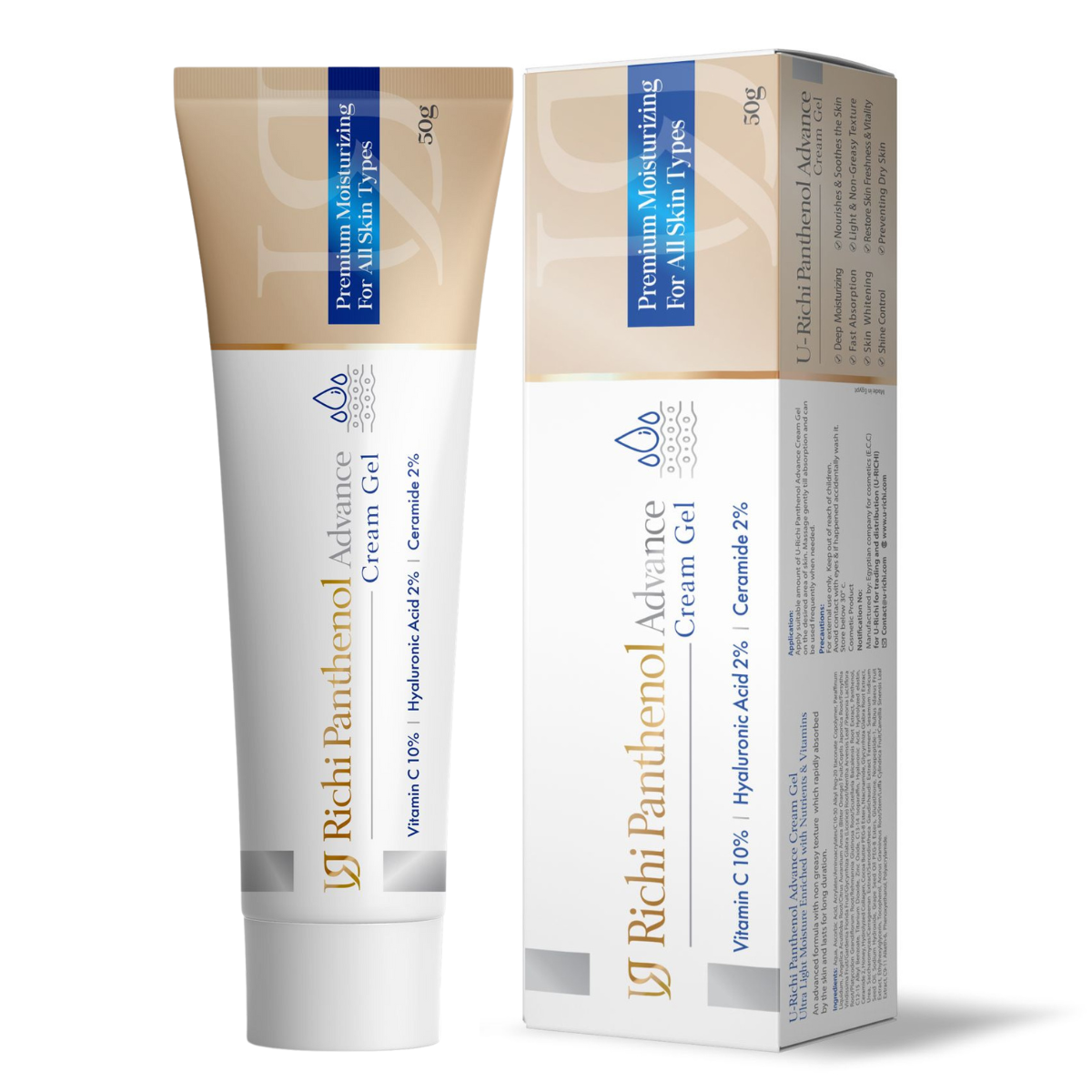 U-Richi Panthenol Advance Cream Gel