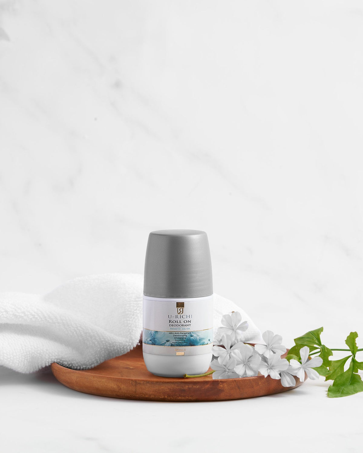 U-Richi Roll-On Deodorant White Musk 60ml