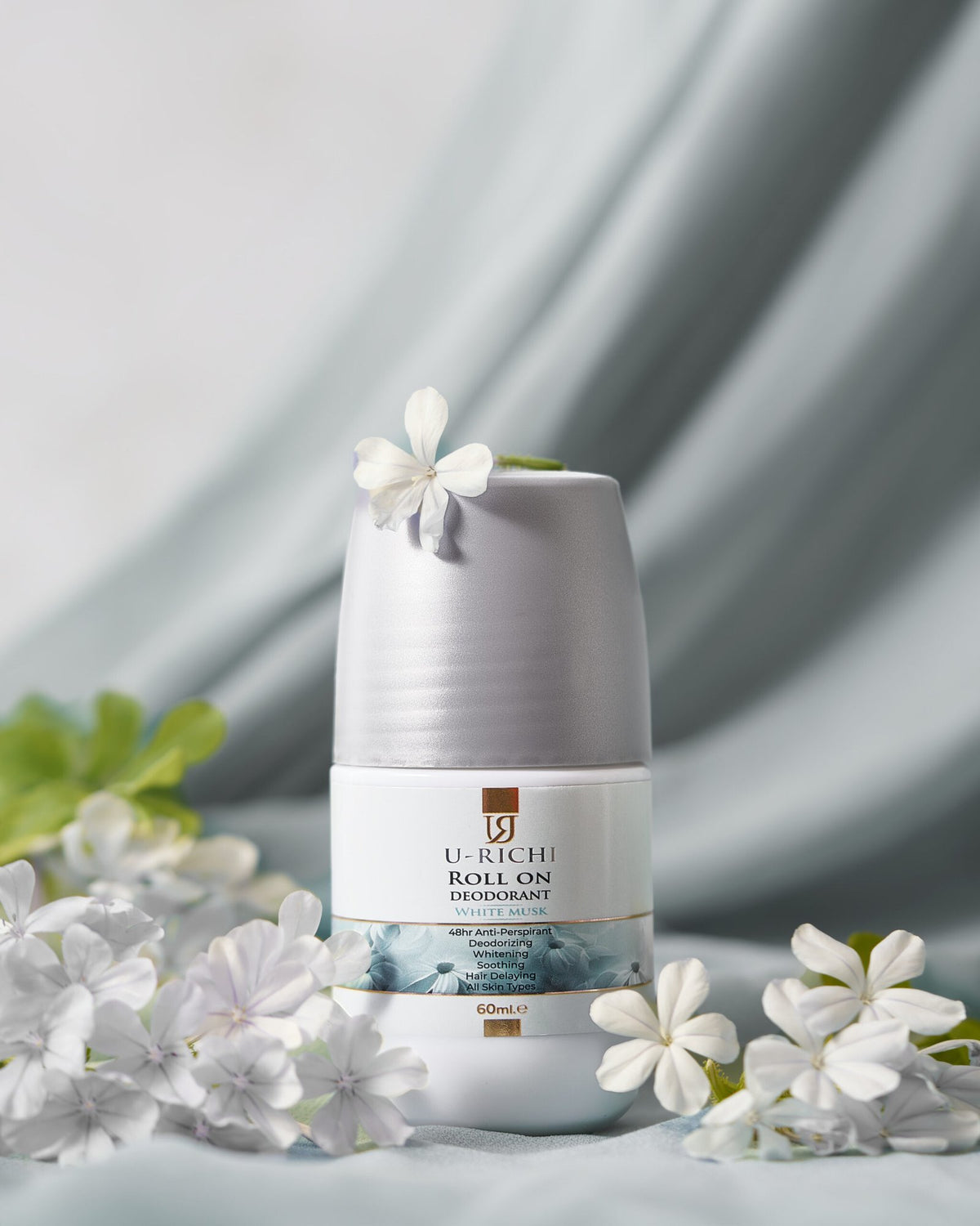 U-Richi Roll-On Deodorant White Musk 60ml