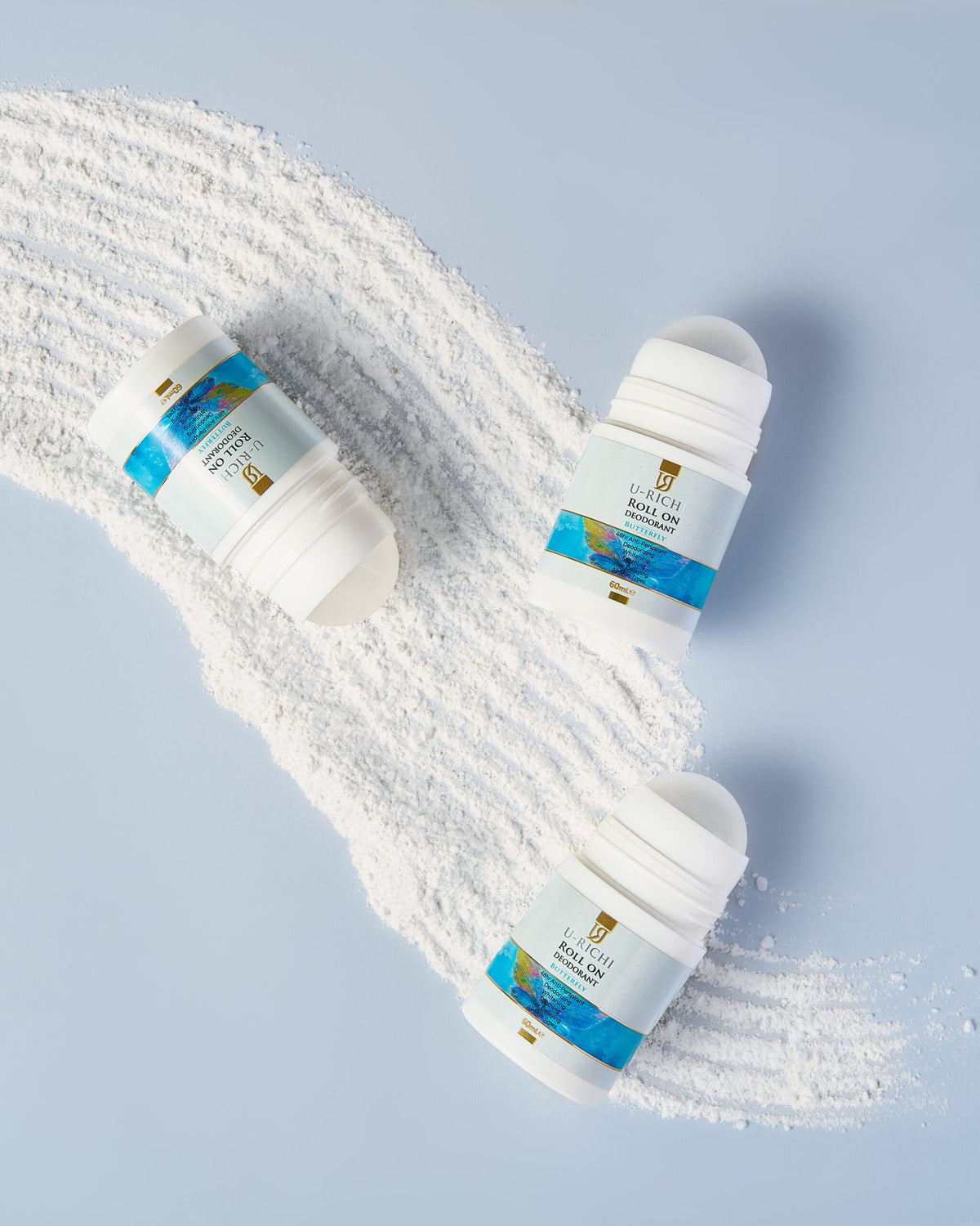 U-Richi Roll-On Deodorant Butterfly 60ml