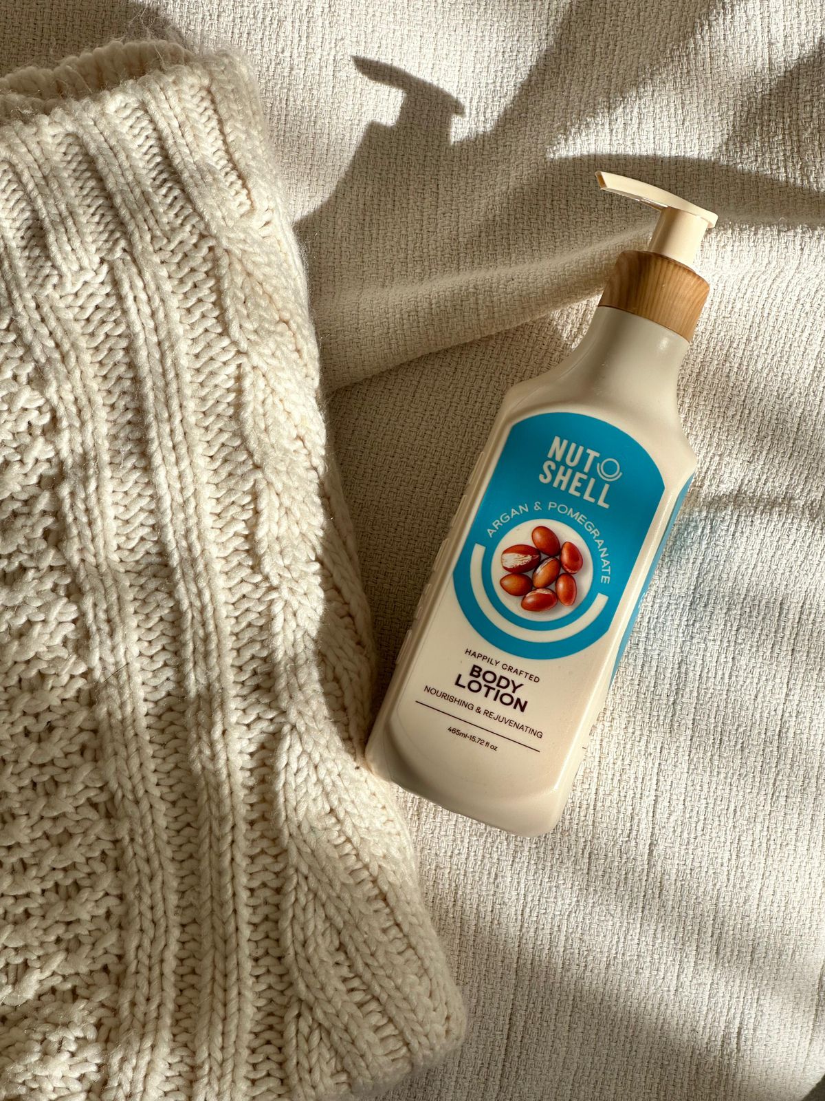 Nutshell Argan & Pomegranate - Body Lotion 465ml