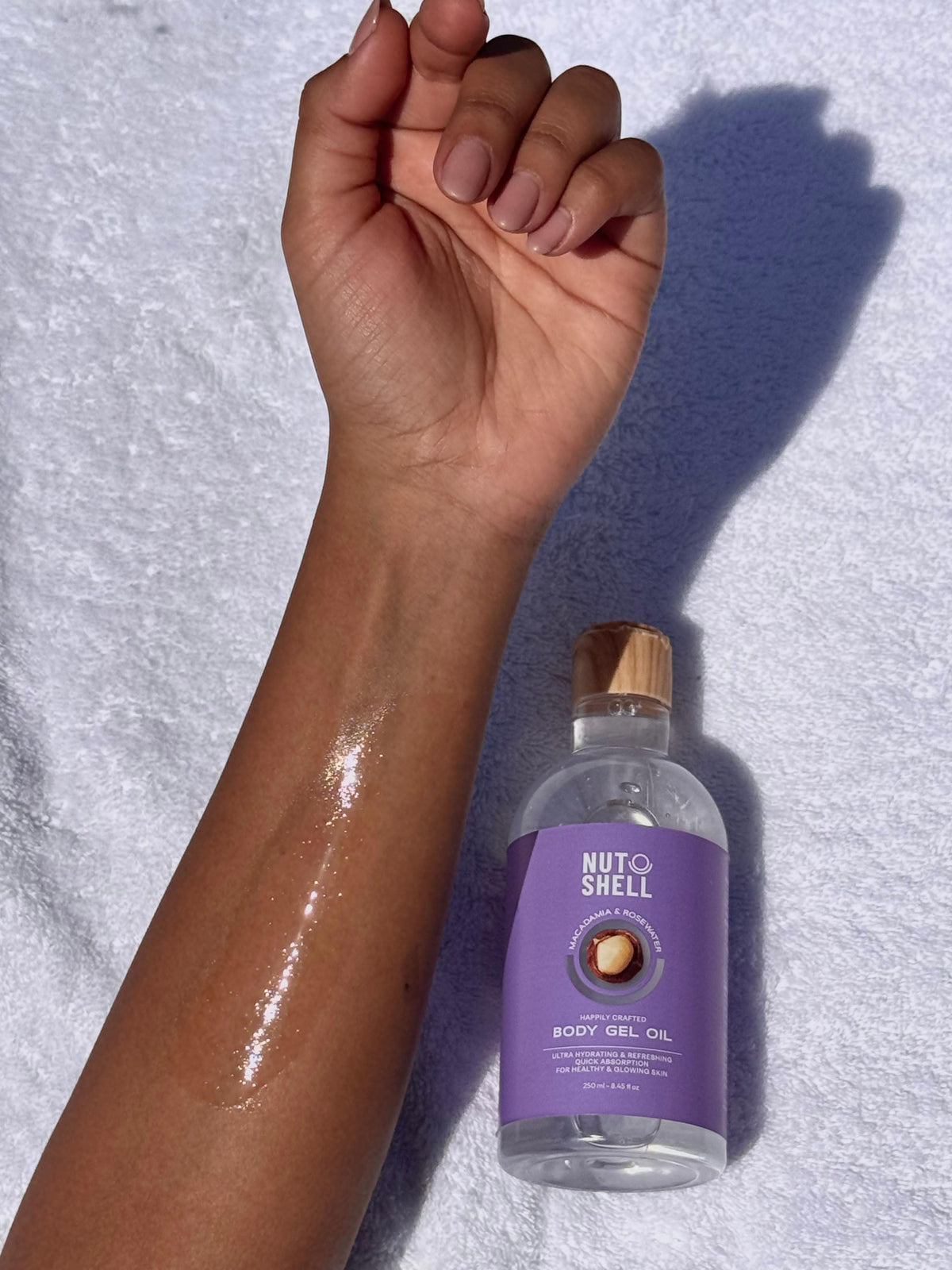 Nutshell Macadamia & Rose Water - Body Gel Oil 250ml