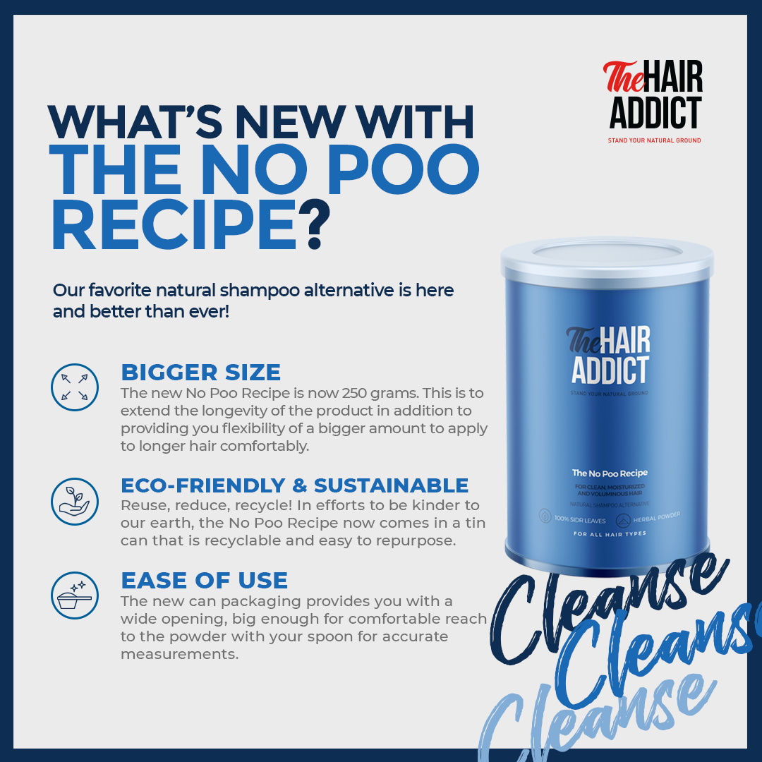 The Hair Addict The No Poo Recipe 250gm 250g