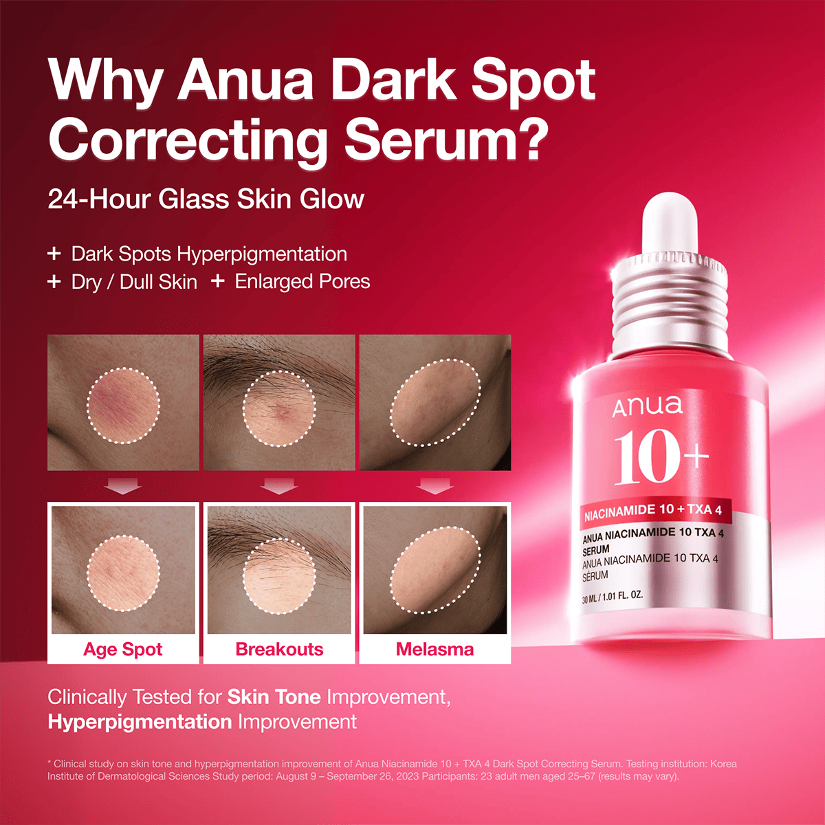 Anua Niacinamide 10 TXA 4 Serum for Brightening and Dark Spots 30ml
