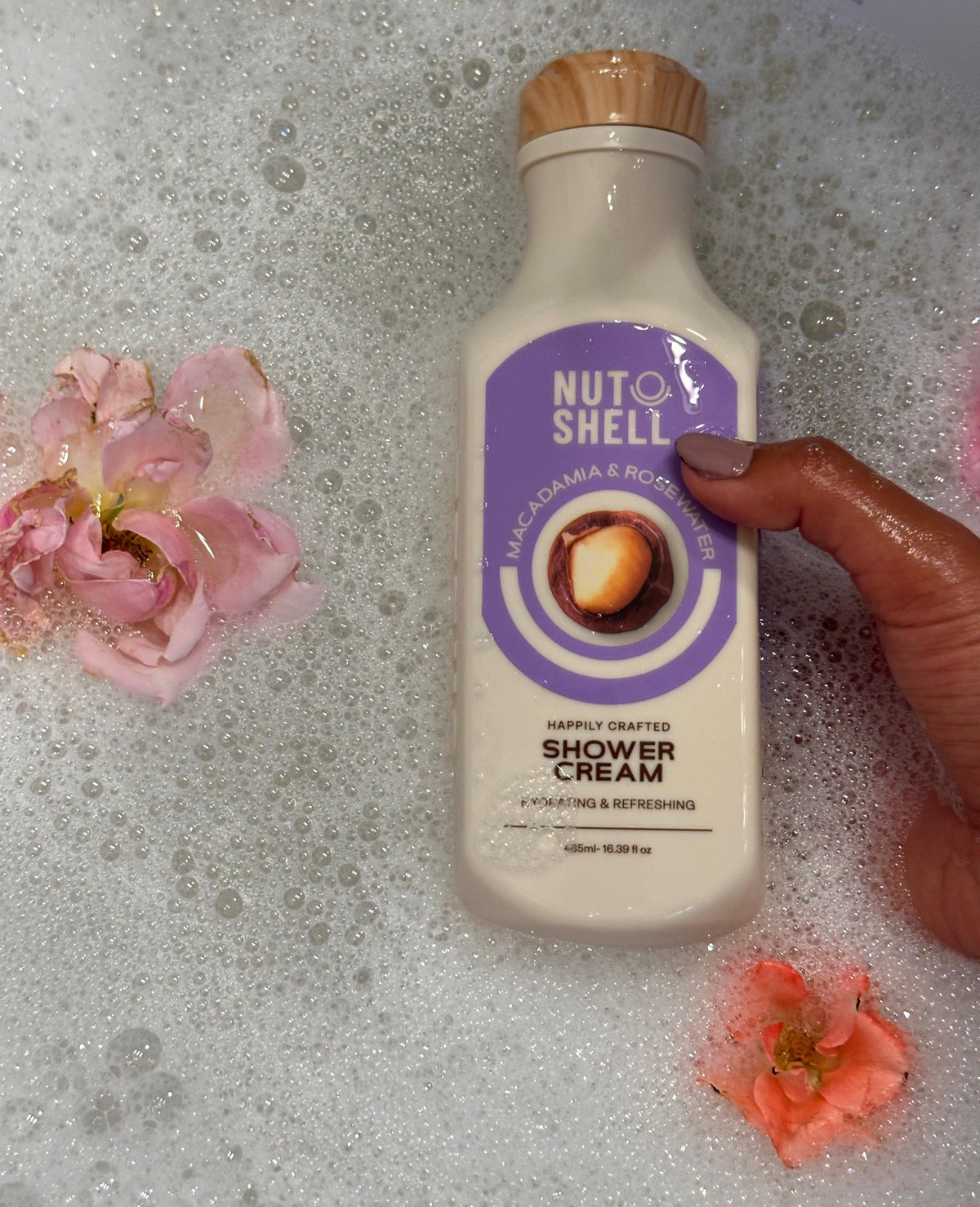 Nutshell Macadamia & Rose Water - Shower Cream 485ml