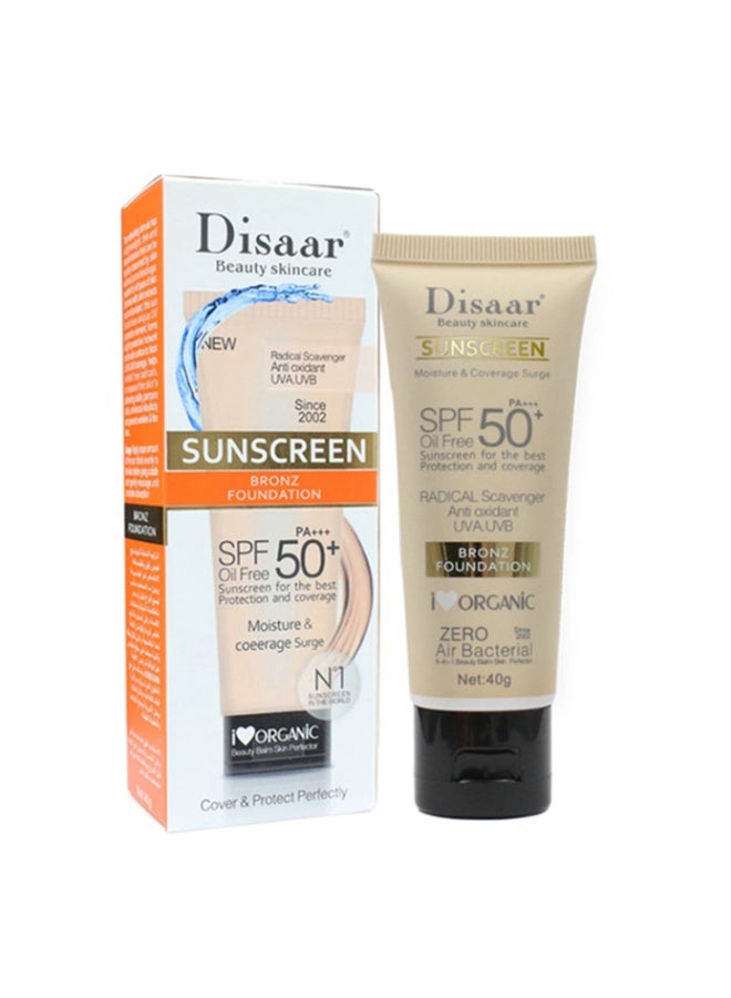Disaar Vitamin C Sunscreen Bronze Foundation 40g