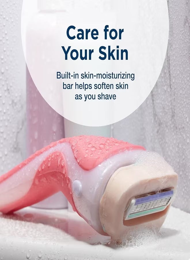 Schick Intuition Intuition Lemon Berry Breeze Razor 1 handle + 2 cartridges