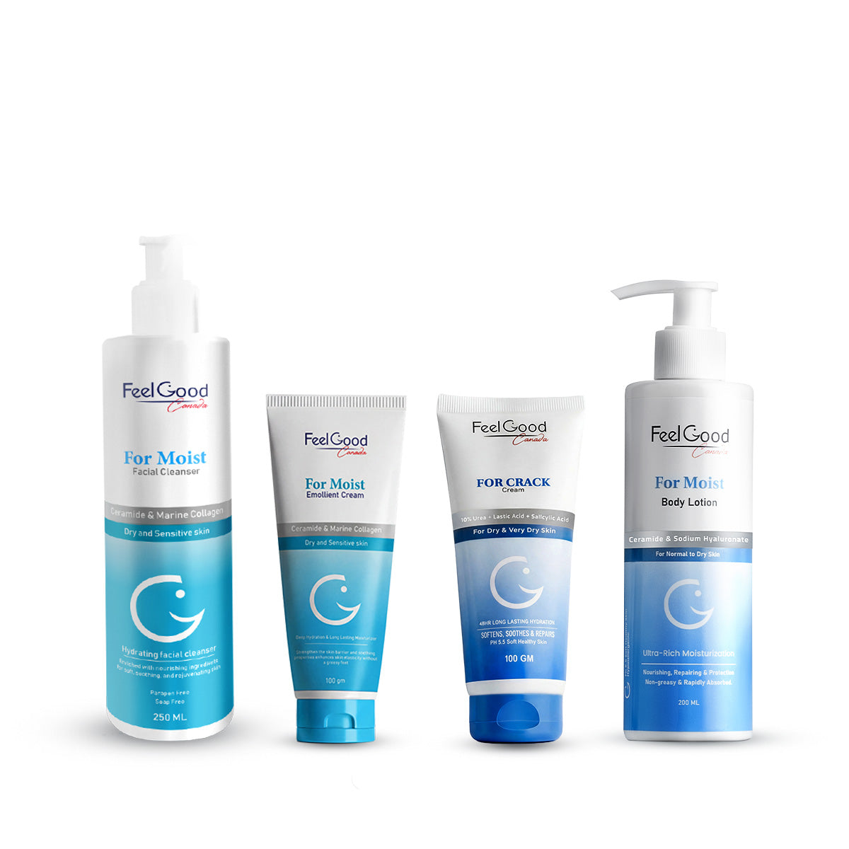 FeelGood Dry Skin Set – For Soft & Hydrated Skin Bundle