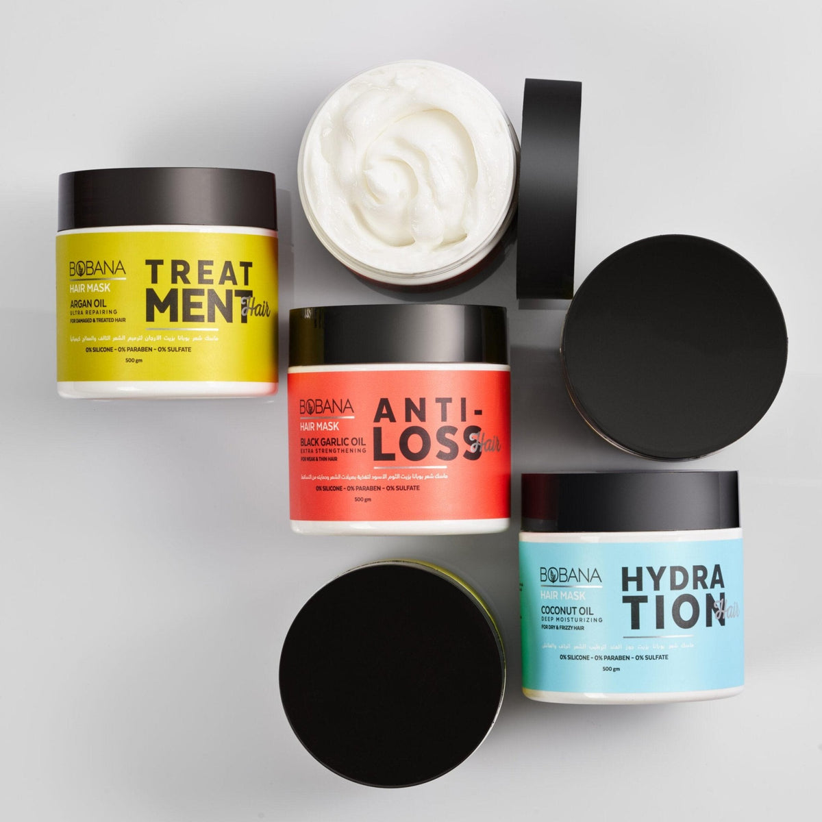 Bobana Hair Mask with Coconut Oil 500ml