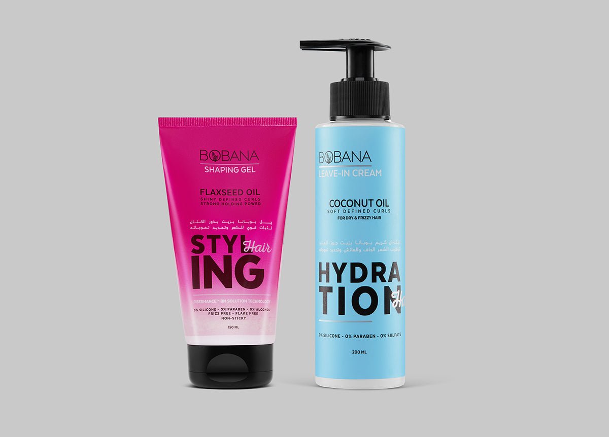 Bobana Hair Hydration - Curly Duo (Strong Hold) Bundle