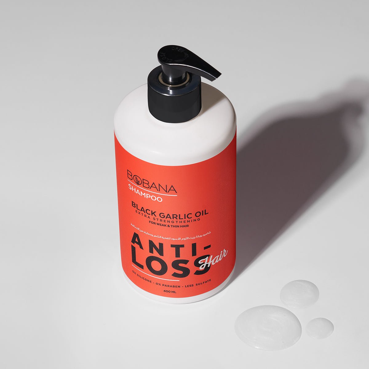 Bobana Shampoo with Black Garlic Oil 400ml