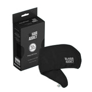 The Hair Addict Frizz Off Towel - Black Waffle Weave