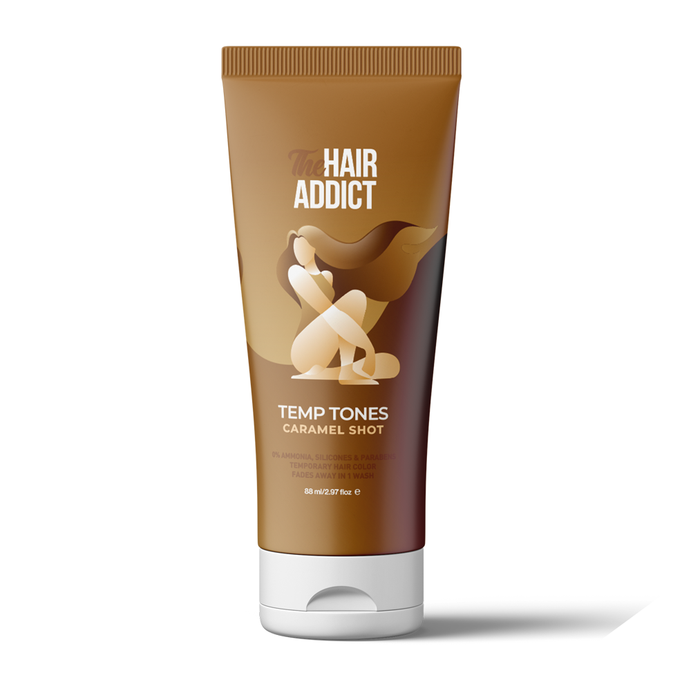 The Hair Addict Temp Tones – Caramel Shot