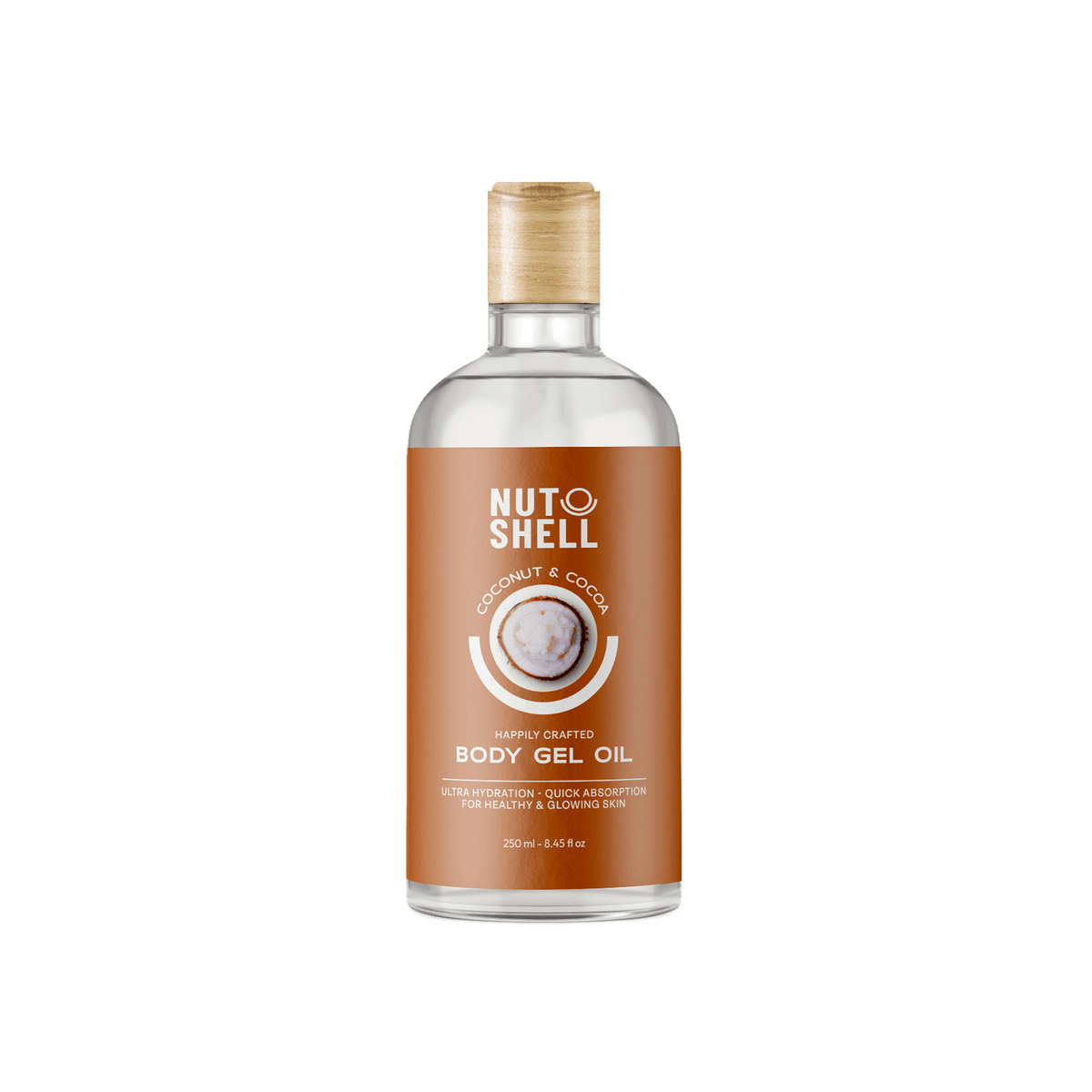 Nutshell Coconut & Cocoa - Body Gel Oil 250ml