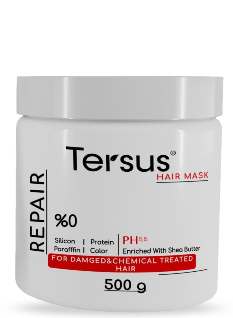 Tersus Hair Repair Mask with Argan Oil & Shea Butter 500gm