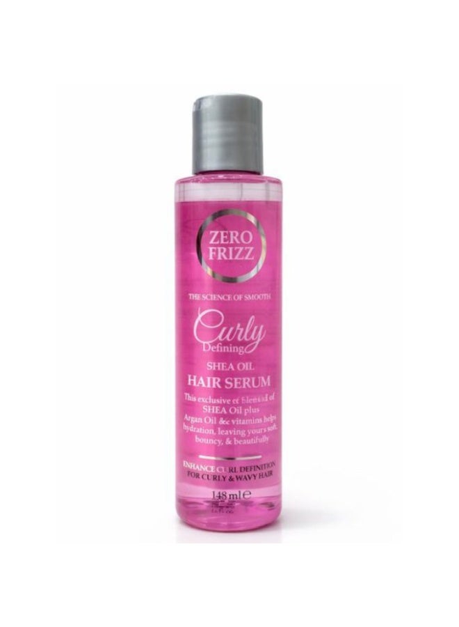 Zero Frizz Curly Defining Shea Oil Hair Serum 148ml