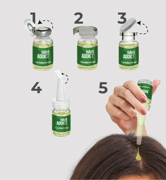 The Hair Addict The Indian Recipe 20 vials