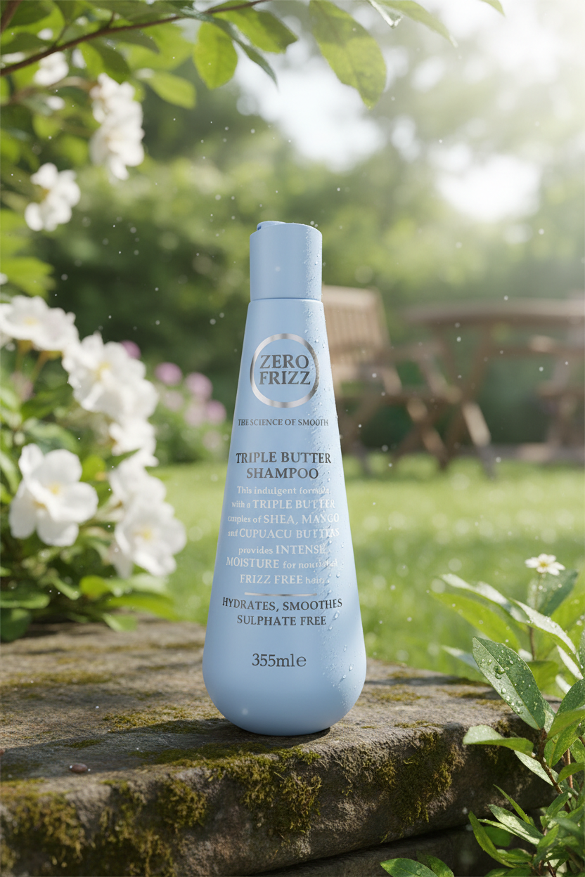 Zero Frizz Triple Butter Shampoo 355ml