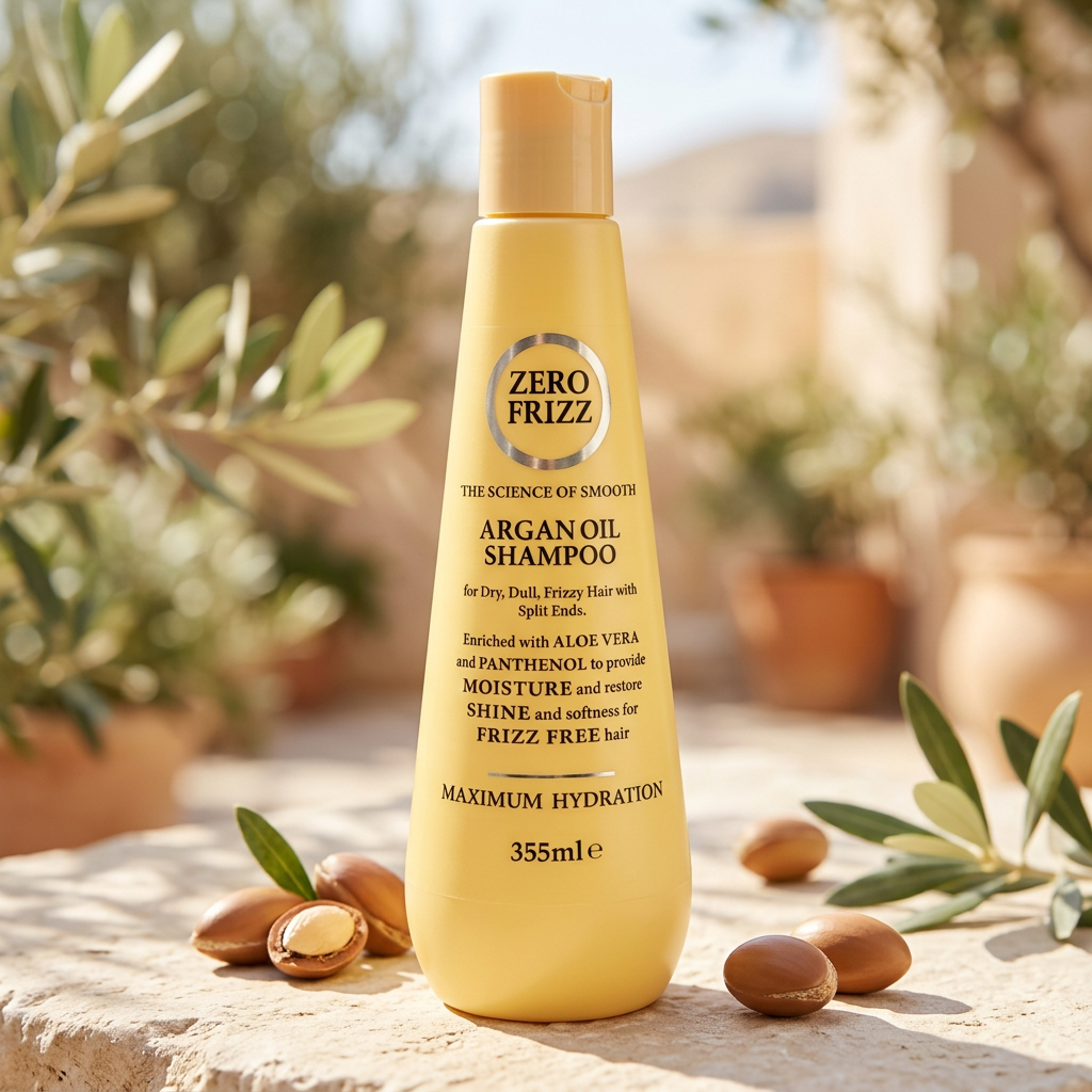 Zero Frizz Argan Oil Shampoo 355ml