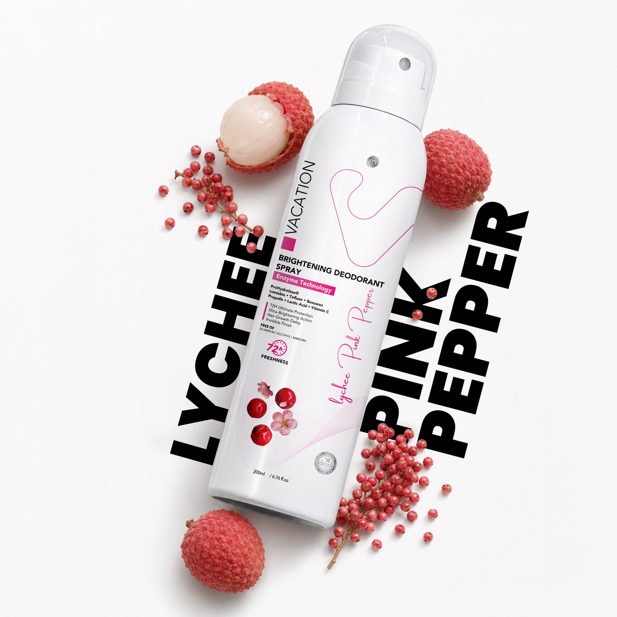 Vacation Deodorant Spray - Lychee Pink Pepper