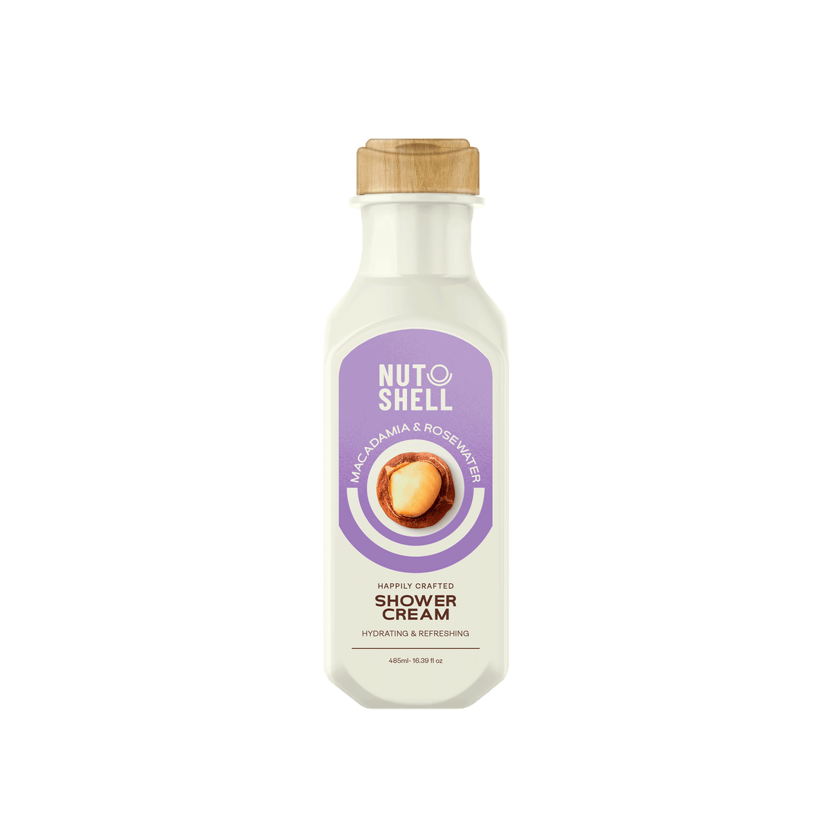 Nutshell Macadamia & Rose Water - Shower Cream 485ml