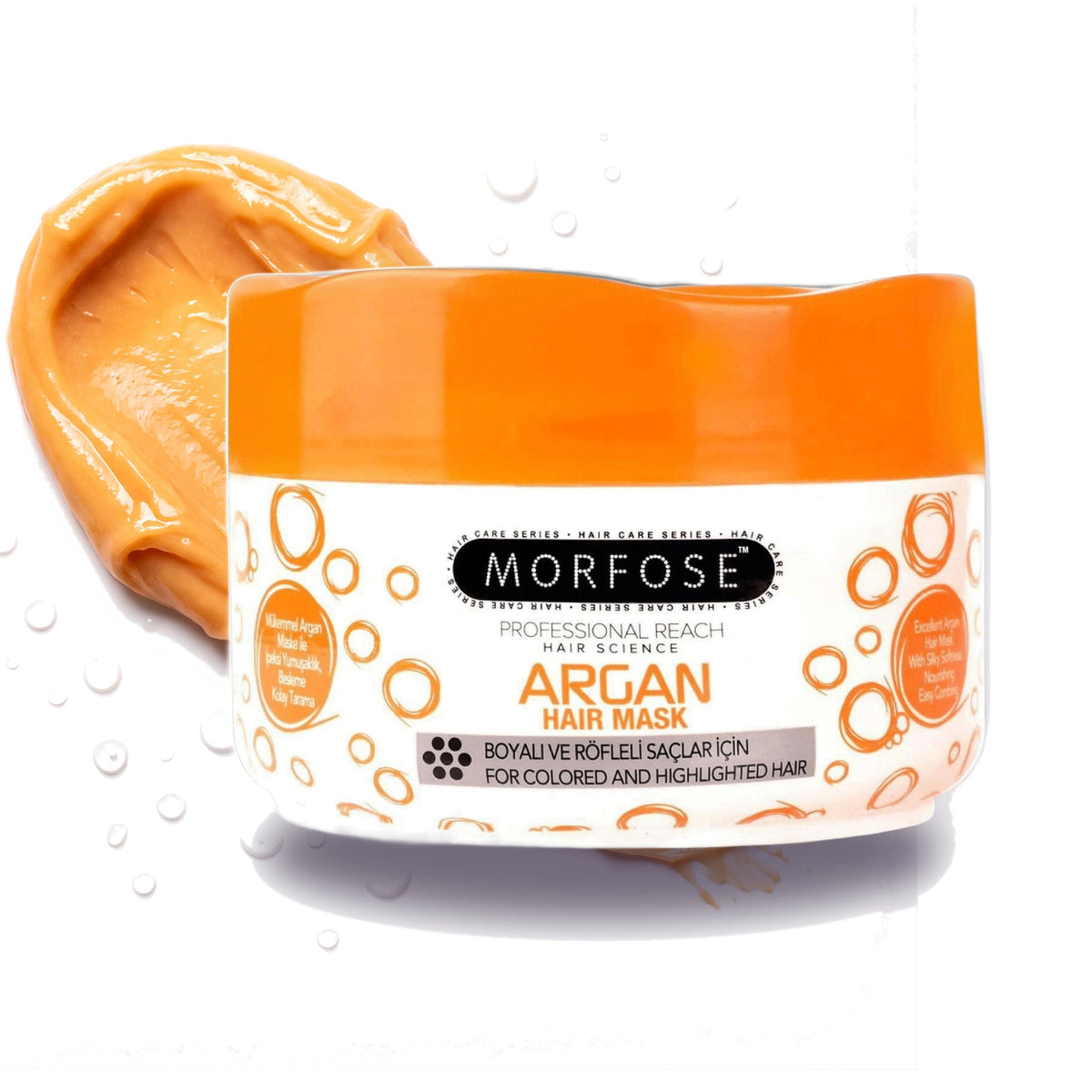 Morfose Argan Hair Mask for Dry, Damaged Hair 500ml