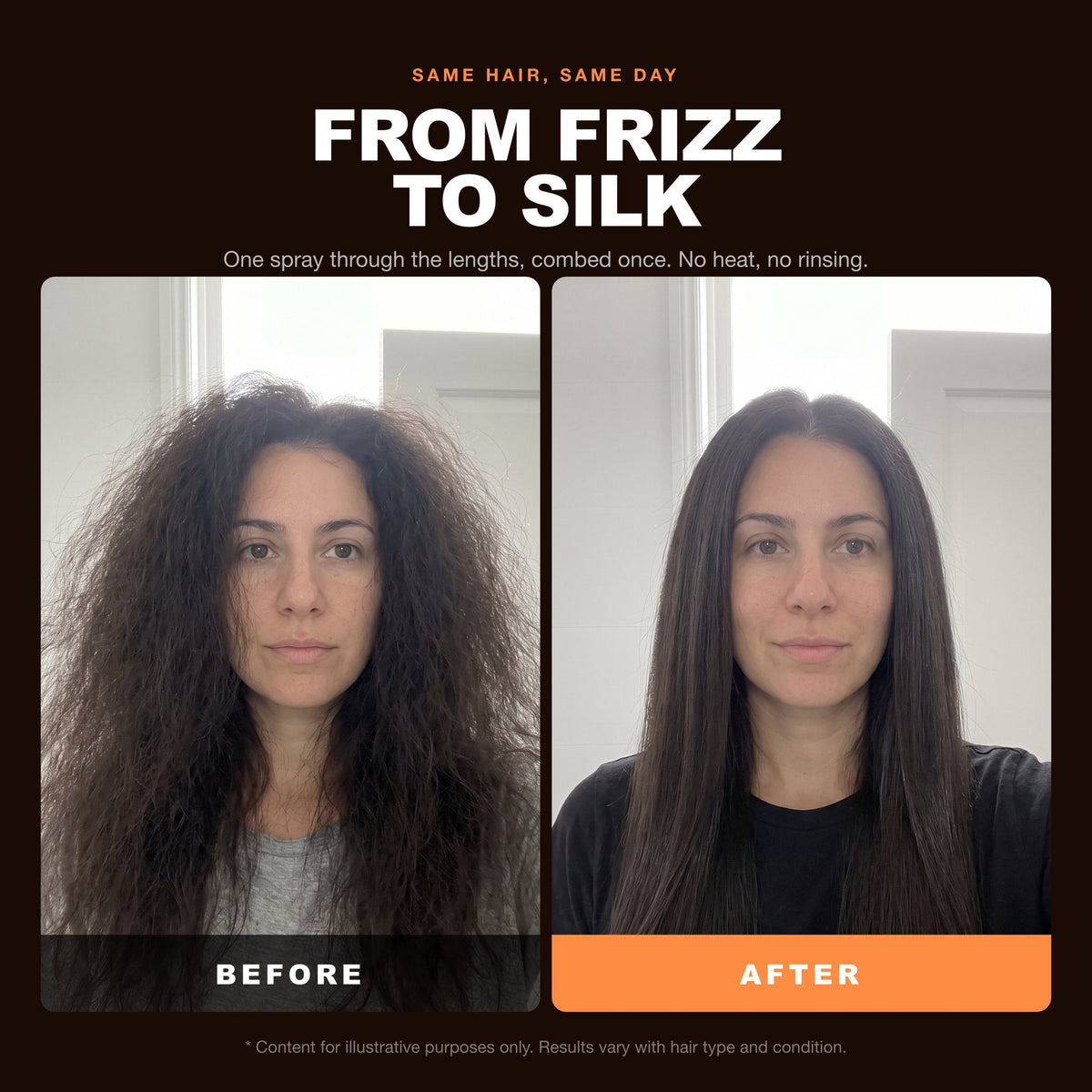 Morfose Argan Leave-In Conditioner Spray, Detangler 400ml