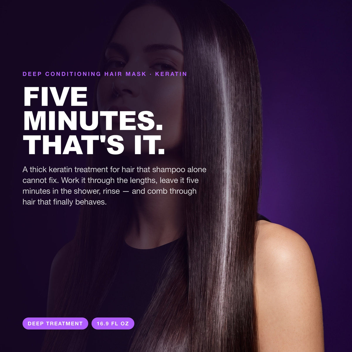 Morfose Keratin Hair Mask for Damaged Hair 500ml
