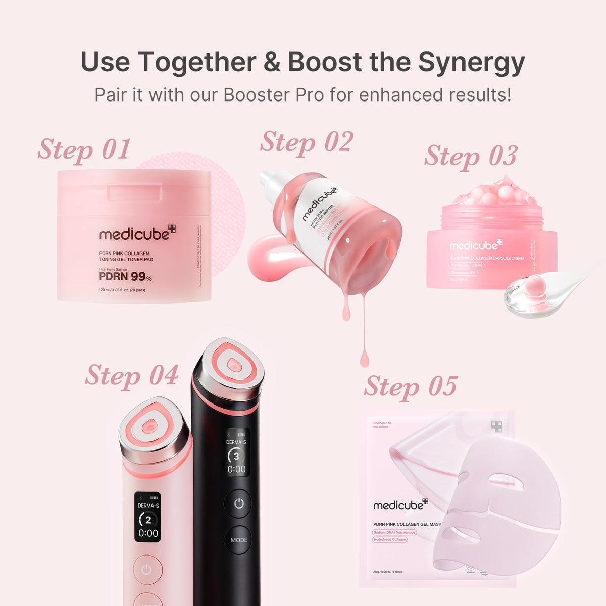 Medicube PDRN Pink Peptide Serum 30ml
