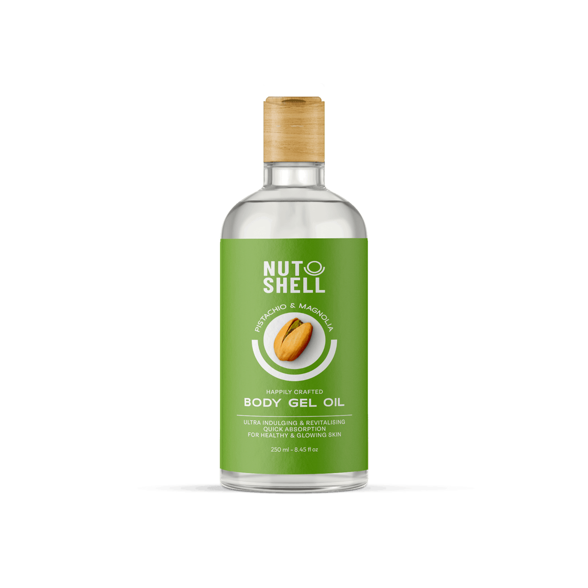 Nutshell Pistachio & Magnolia - Body Gel Oil 250ml