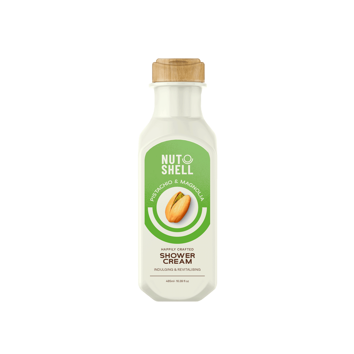 Nutshell Pistachio & Magnolia - Shower Cream 485ml