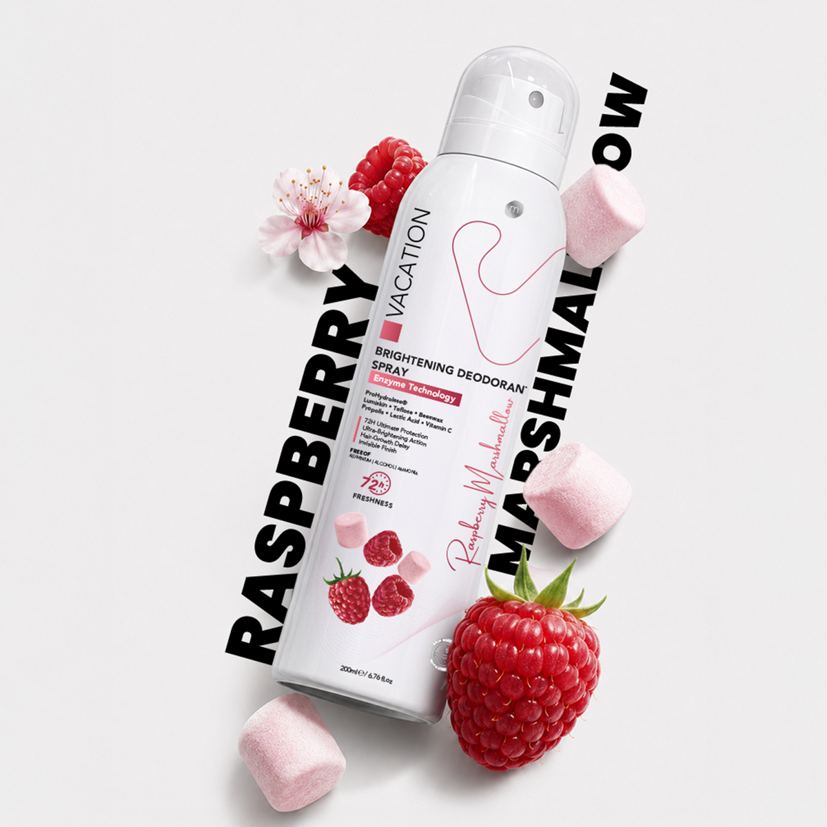 Vacation Deodorant Spray - Raspberry marshmallow