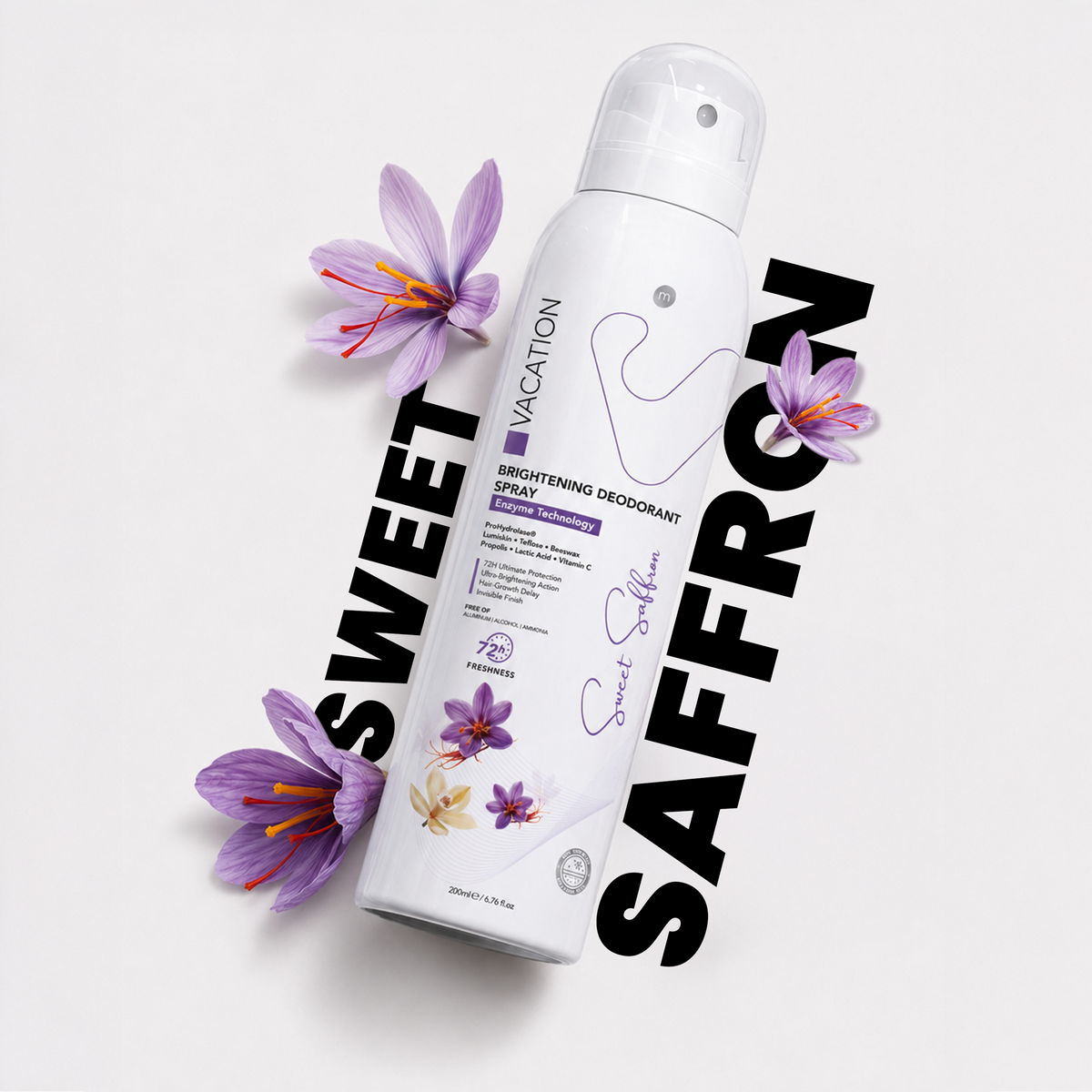 Vacation Deodorant Spray - Sweet Saffron