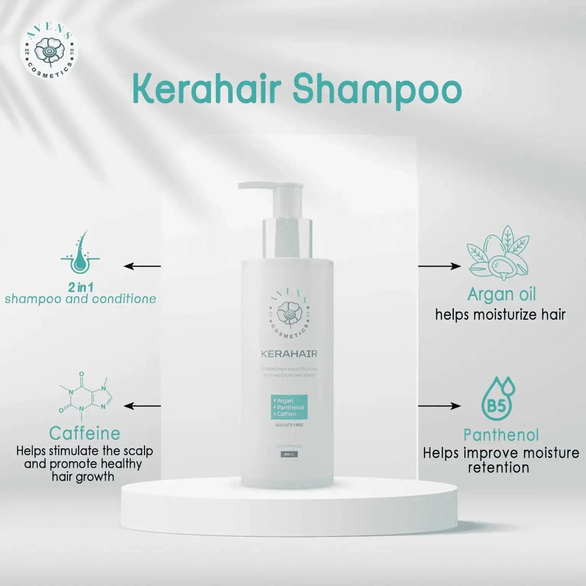 KERAHAIR SHAMPOO best shampoo for hair fall