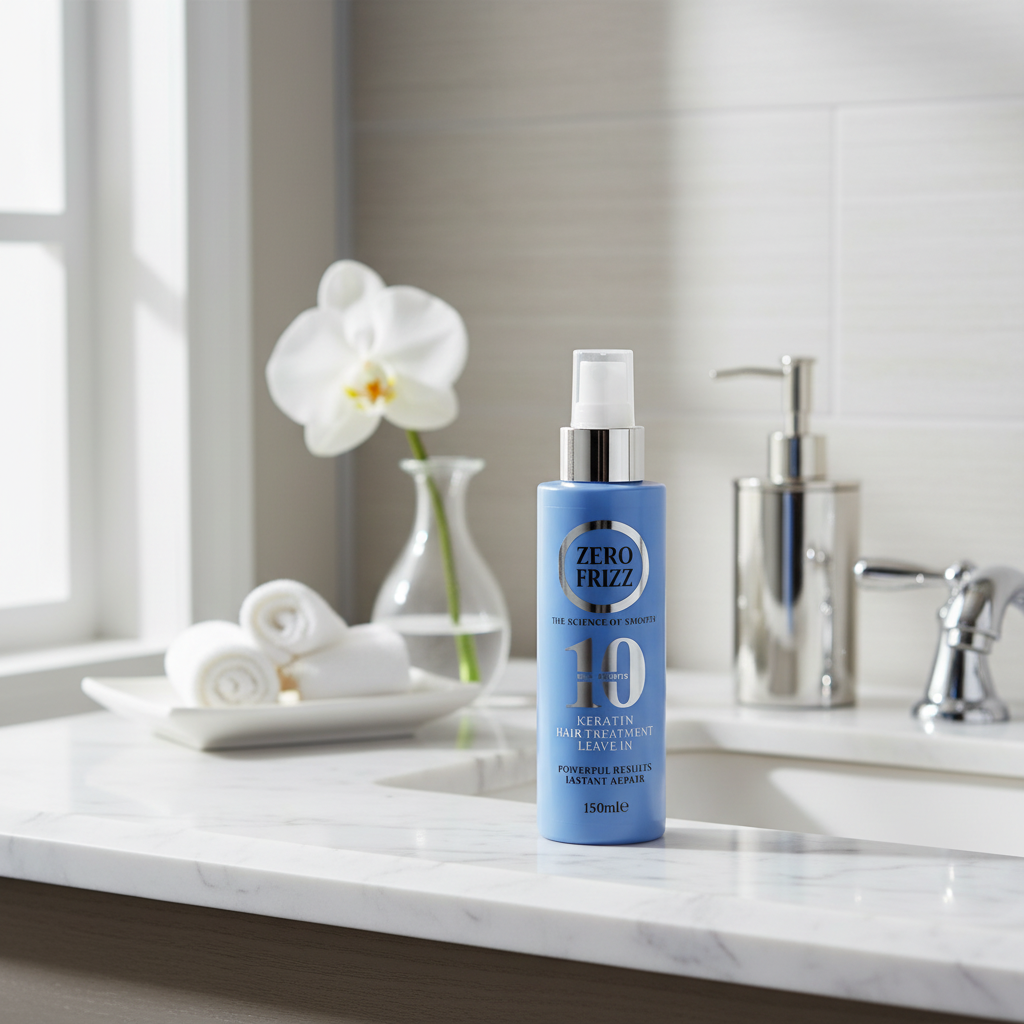 Zero Frizz 10 Real Benefits Keratin Leave-In 150ml